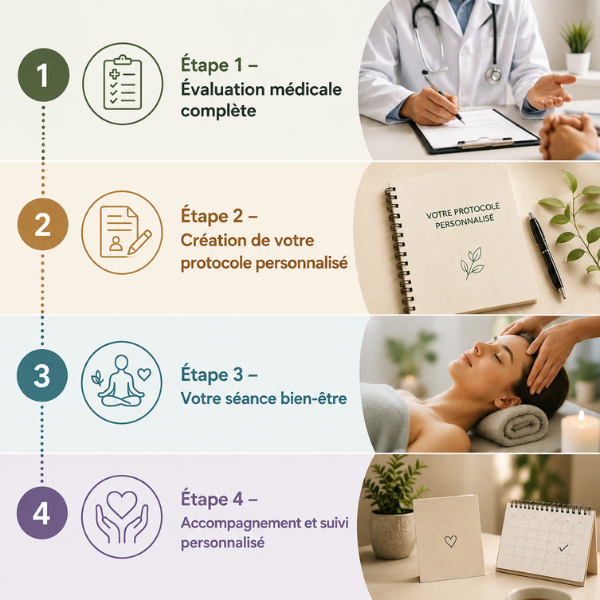 séance vitaminoithérapie en 4 etapes